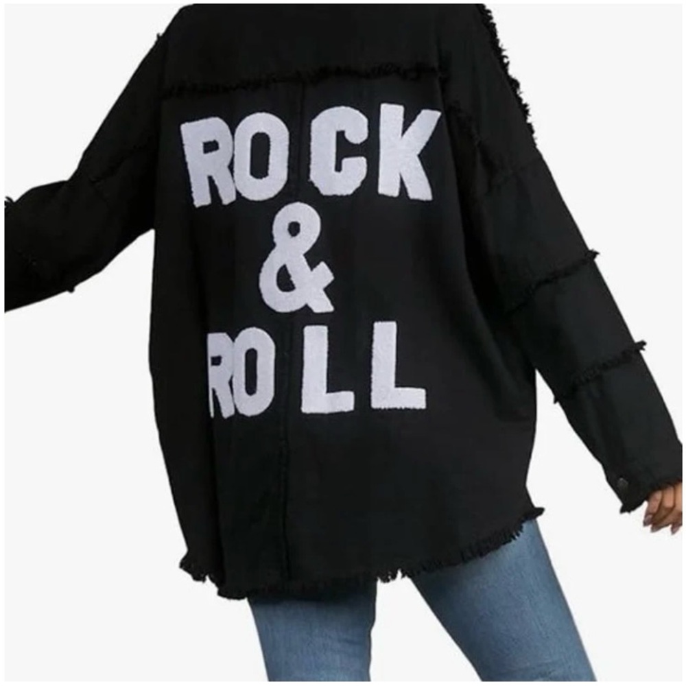 New with tags Elan Rock and Roll oversized jacket